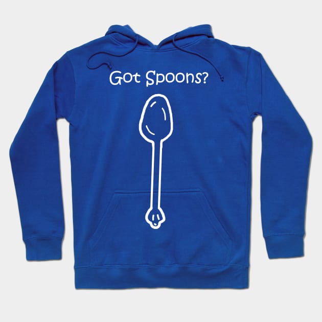 Got Spoons? White Pocket Hoodie by PelicanAndWolf